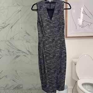 Alice and Olivia black and white dress